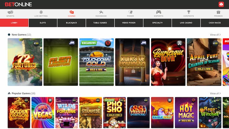 casino game online slots betting